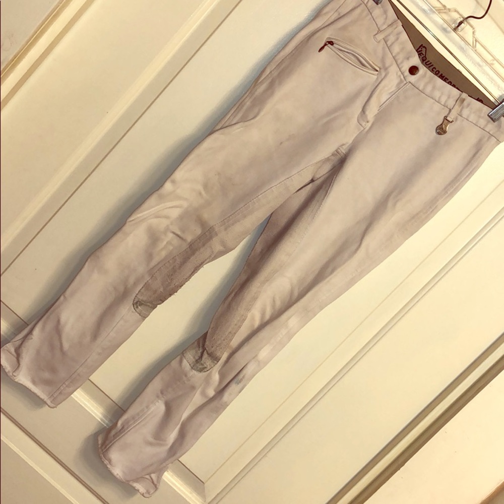 Full Seat White Breeches